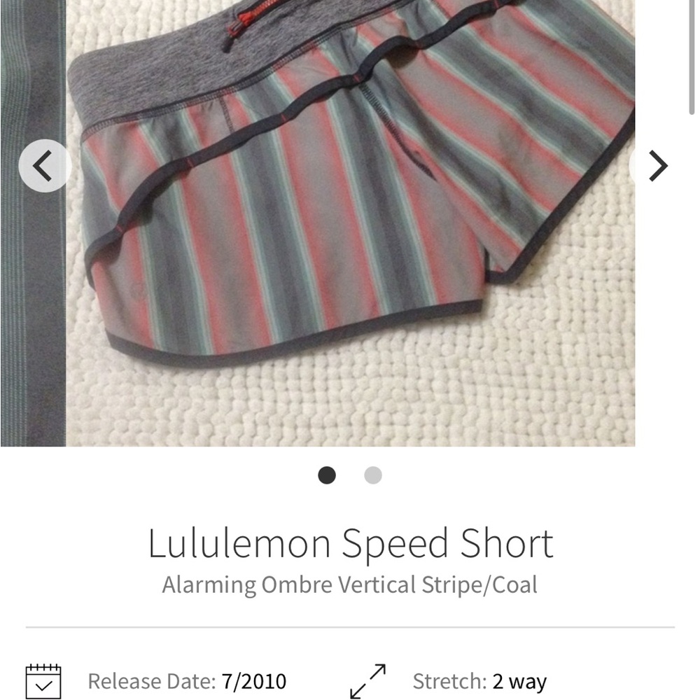 Lululemon Speed Short 2.5”